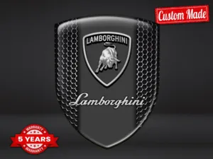 Lamborghini Doming Aufkleber Auto Limitiert Stilvoll Design